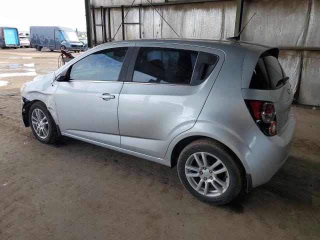 1G1JC6SH5E4140751 - 2014 CHEVROLET SONIC LT SILVER photo 2