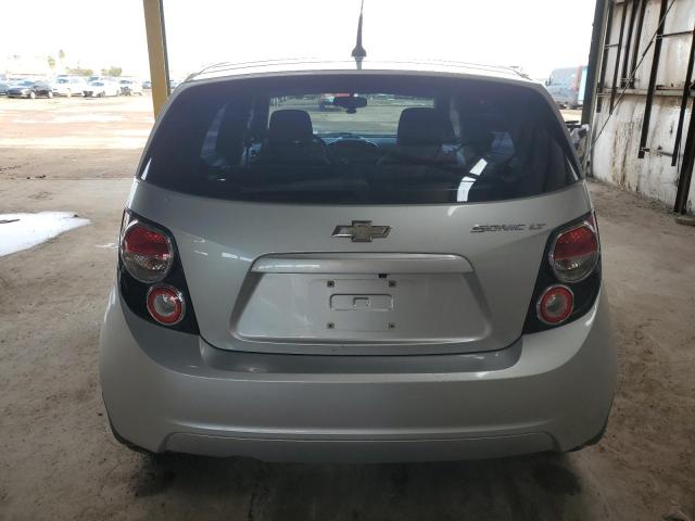 1G1JC6SH5E4140751 - 2014 CHEVROLET SONIC LT SILVER photo 6