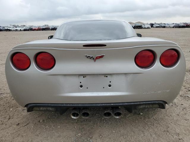 1G1YY26E185115076 - 2008 CHEVROLET CORVETTE Z06 SILVER photo 6