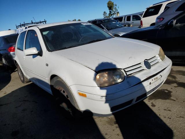 9BWBS21J714037634 - 2001 VOLKSWAGEN GOLF GL WHITE photo 4