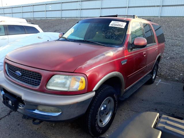 1FMFU18LXVLC28267 - 1997 FORD EXPEDITION RED photo 1