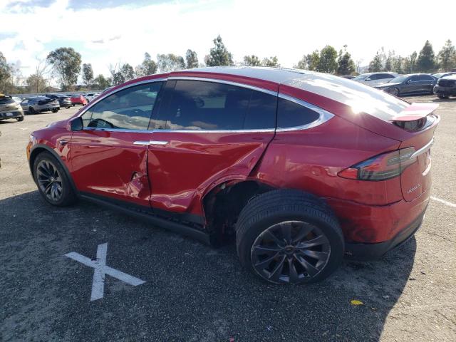 5YJXCAE29JF117875 - 2018 TESLA MODEL X RED photo 2