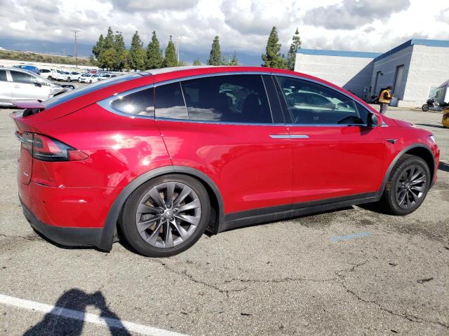 5YJXCAE29JF117875 - 2018 TESLA MODEL X RED photo 3