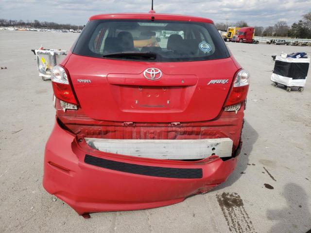 2T1KU4EE6AC322528 - 2010 TOYOTA COROLLA MA RED photo 6