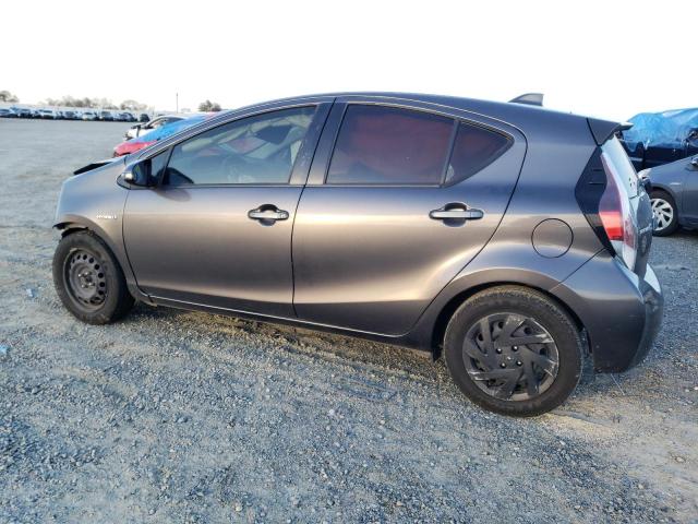 JTDKDTB31F1098304 - 2015 TOYOTA PRIUS C GRAY photo 2