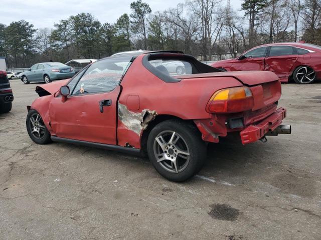 JHMEG1147RS002076 - 1994 HONDA CIVIC DEL SOL S RED photo 2