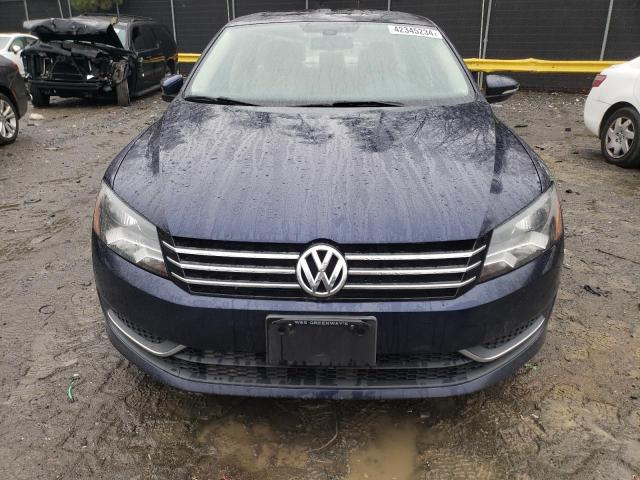 1VWBP7A3XCC033013 - 2012 VOLKSWAGEN PASSAT SE GRAY photo 5