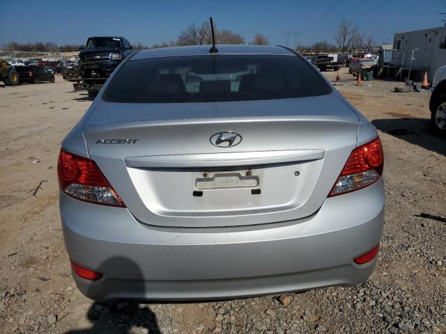 KMHCT4AE2CU249897 - 2012 HYUNDAI ACCENT GLS SILVER photo 6