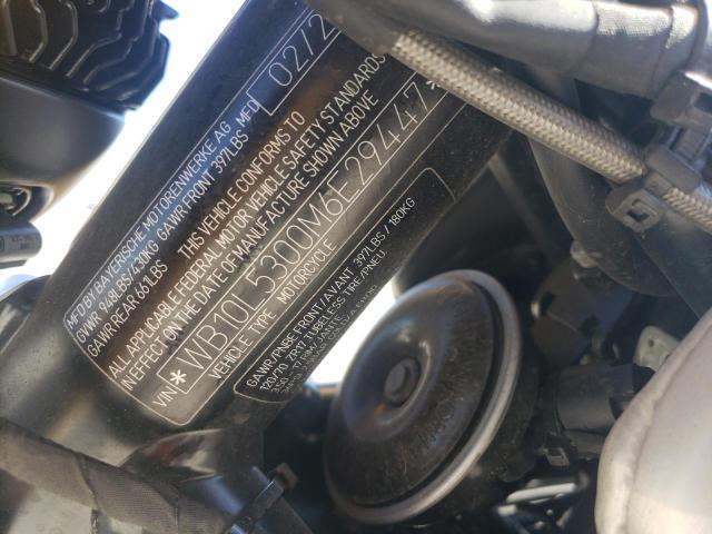 WB10L5300M6E29447 - 2021 BMW R NINE T SILVER photo 10