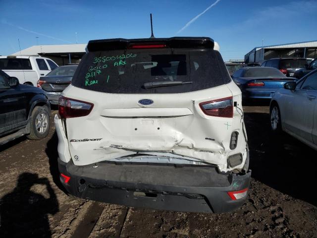 MAJ6S3JL6LC384079 - 2020 FORD ECOSPORT SES WHITE photo 6