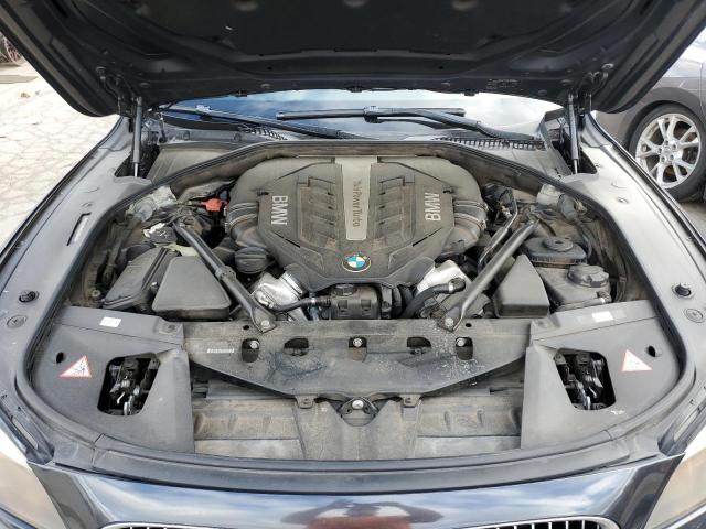 WBAKB8C50CDX20742 - 2012 BMW 750 LI BLACK photo 11