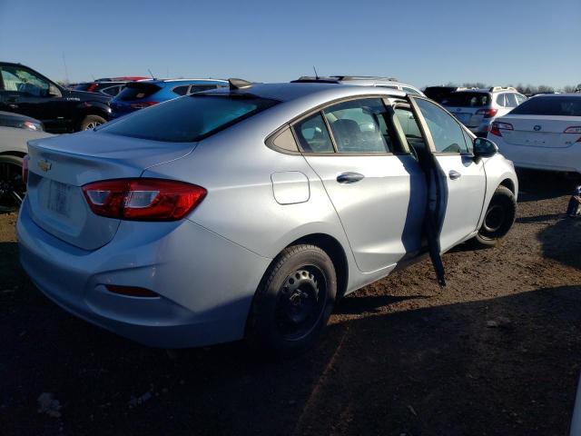 1G1BC5SMXJ7200799 - 2018 CHEVROLET CRUZE LS SILVER photo 3