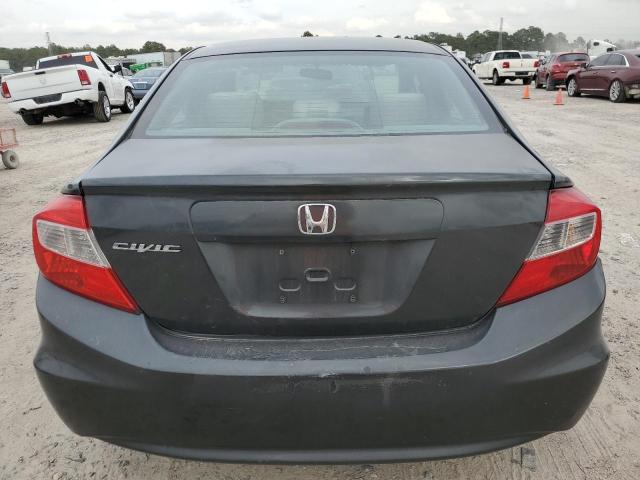 2HGFB2F56CH328172 - 2012 HONDA CIVIC LX BLACK photo 6