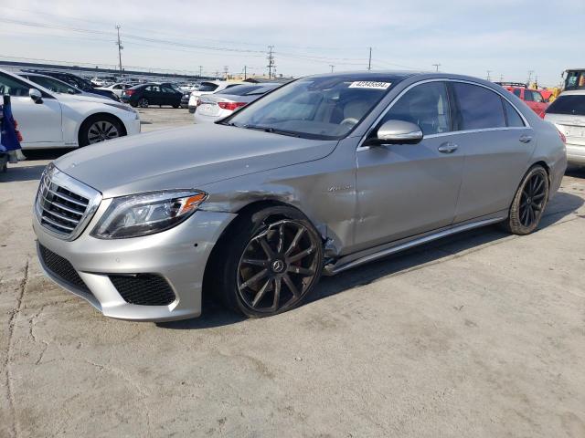 WDDUG7JBXFA108818 - 2015 MERCEDES-BENZ S 63 AMG GRAY photo 1