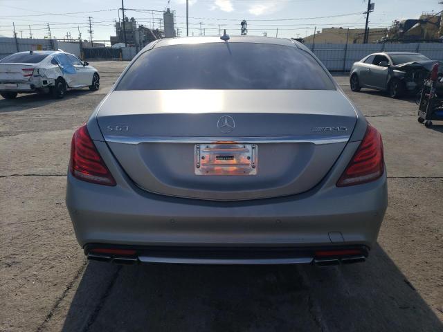 WDDUG7JBXFA108818 - 2015 MERCEDES-BENZ S 63 AMG GRAY photo 6