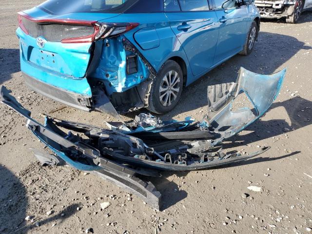 JTDKARFP6L3128390 - 2020 TOYOTA PRIUS PRIM LE TEAL photo 12