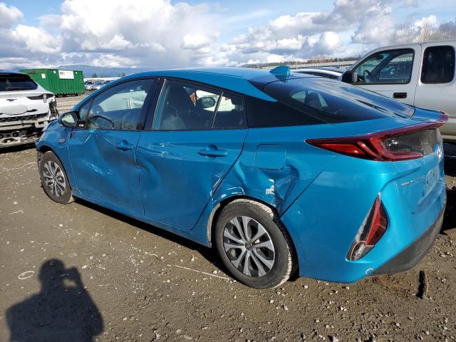 JTDKARFP6L3128390 - 2020 TOYOTA PRIUS PRIM LE TEAL photo 2