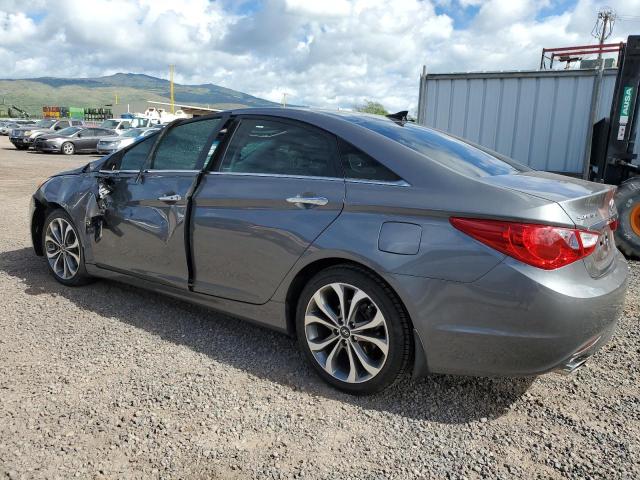 5NPEC4AB1DH579156 - 2013 HYUNDAI SONATA SE GRAY photo 2