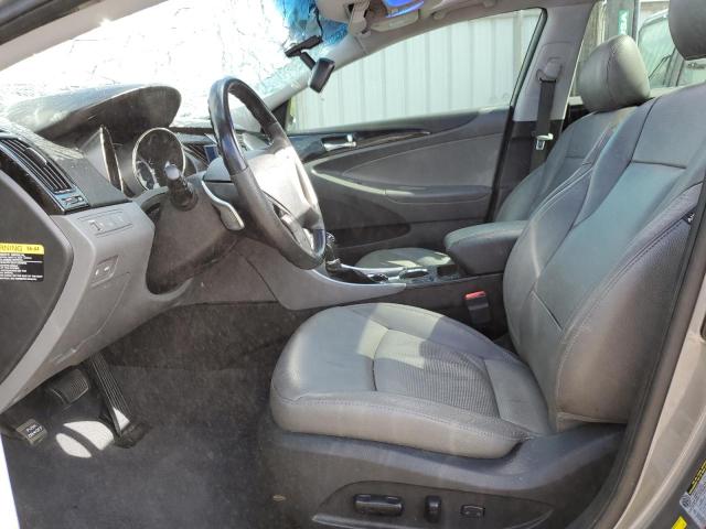 5NPEC4AB1DH579156 - 2013 HYUNDAI SONATA SE GRAY photo 7