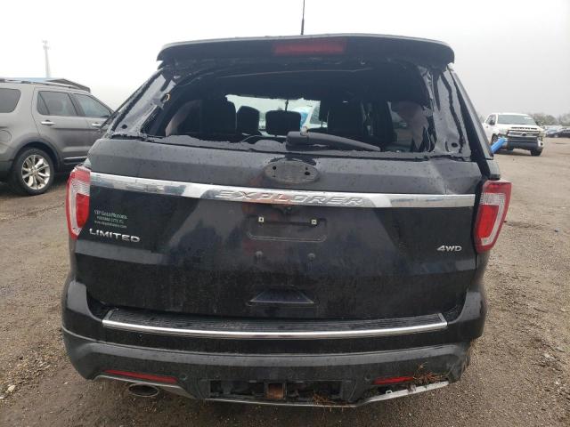 1FM5K8F84KGA11312 - 2019 FORD EXPLORER LIMITED BLACK photo 6