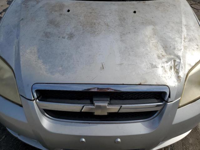 KL1TD56607B118002 - 2007 CHEVROLET AVEO BASE Gümüş foto 11