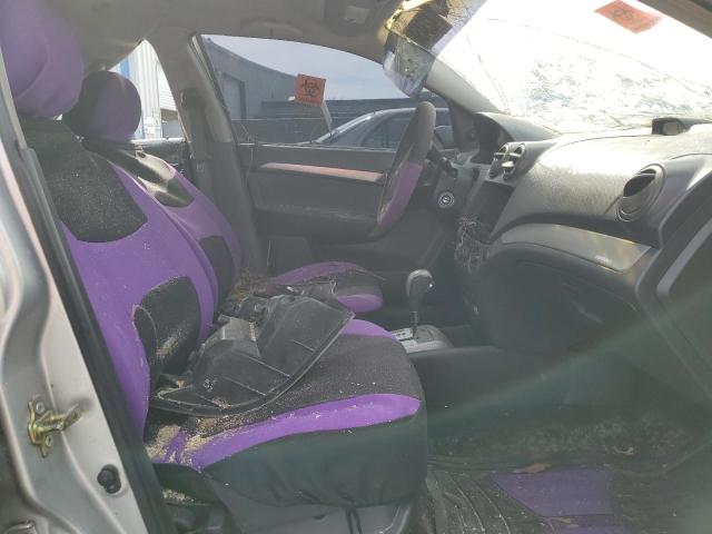 KL1TD56607B118002 - 2007 CHEVROLET AVEO BASE Gümüş foto 7