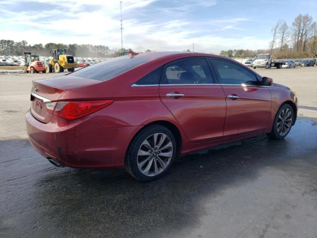 5NPEC4AC5DH528140 - 2013 HYUNDAI SONATA SE RED photo 3