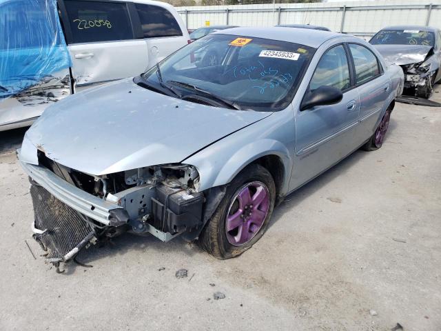 1B3EJ46U51N539255 - 2001 DODGE STRATUS SE BLUE photo 1