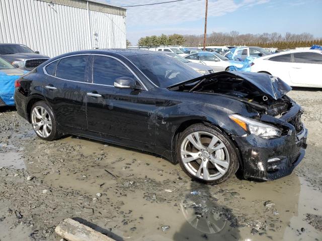 JN1BY1AR4HM770648 - 2017 INFINITI Q70 3.7 BLACK photo 4