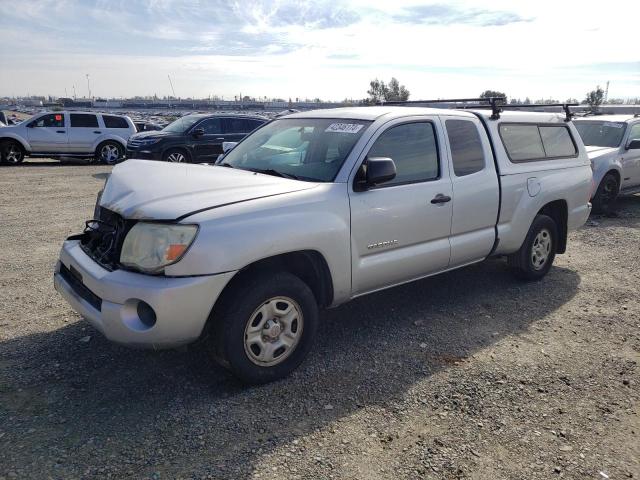 5TETX22N76Z263544 - 2006 TOYOTA TACOMA ACCESS CAB SILVER photo 1