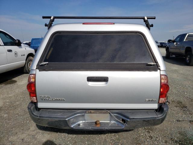 5TETX22N76Z263544 - 2006 TOYOTA TACOMA ACCESS CAB SILVER photo 6