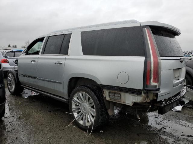 1GYS4KKJXHR347660 - 2017 CADILLAC ESCALADE ESV PLATINUM SILVER photo 2