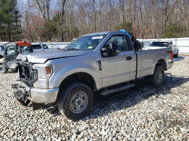 1FTRF3B60NEF01134 - 2022 FORD F350 SUPER DUTY SILVER photo 1