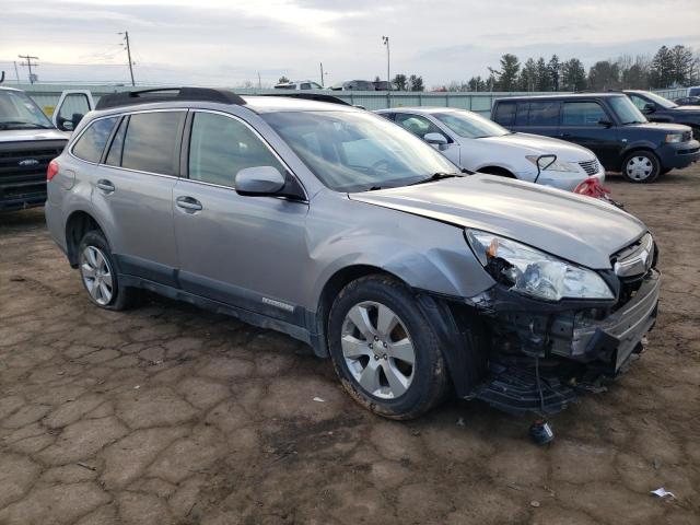 4S4BRBLC0A3317515 - 2010 SUBARU OUTBACK 2.5I LIMITED SILVER photo 4