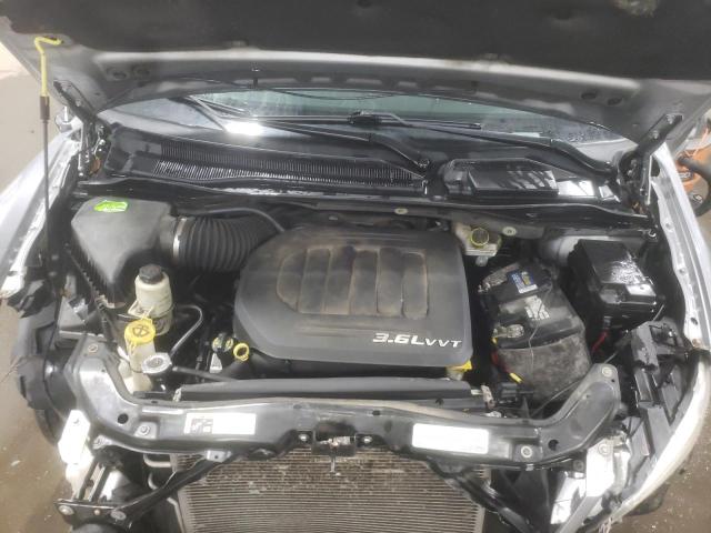 2C4RC1CG4DR662589 - 2013 CHRYSLER TOWN & COU TOURING L SILVER photo 12