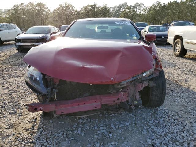 1HGCT1B87DA007347 - 2013 HONDA ACCORD EXL RED photo 5