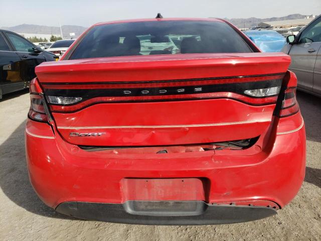 1C3CDFAA9GD712123 - 2016 DODGE DART SE RED photo 6