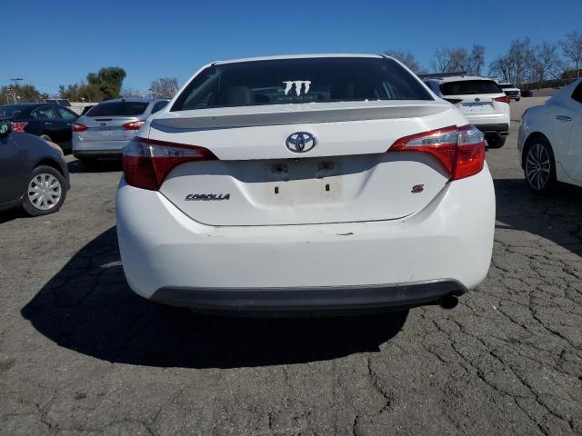 5YFBURHE8FP324071 - 2015 TOYOTA COROLLA L WHITE photo 6