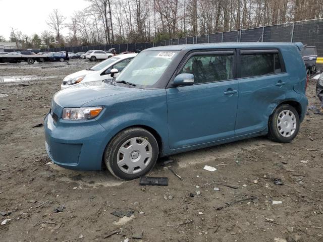 JTLZE4FE1A1108257 - 2010 TOYOTA SCION XB BLUE photo 1