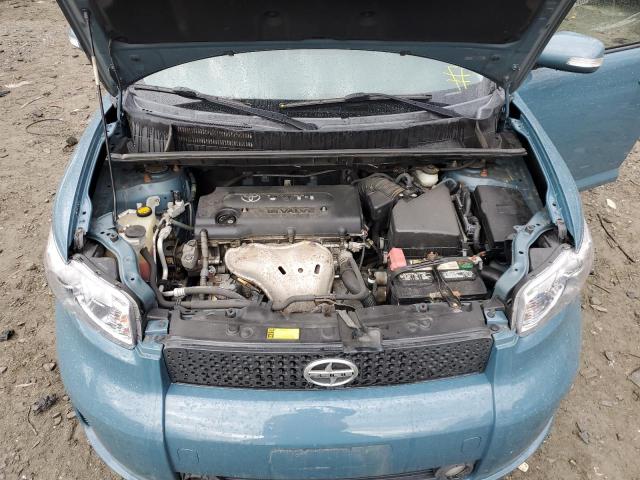 JTLZE4FE1A1108257 - 2010 TOYOTA SCION XB BLUE photo 11