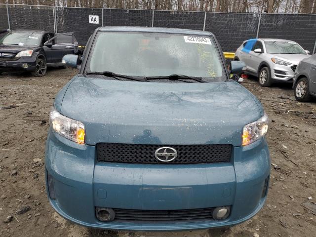 JTLZE4FE1A1108257 - 2010 TOYOTA SCION XB BLUE photo 5