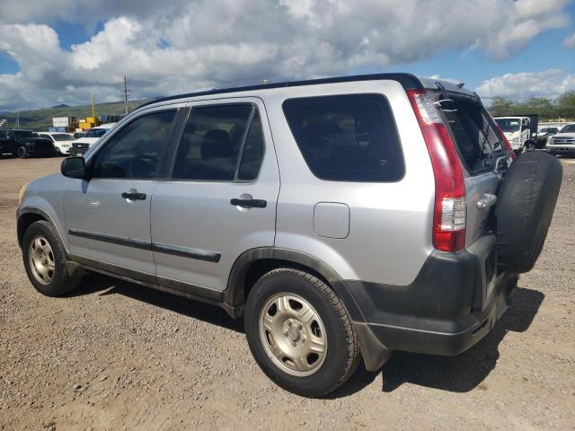 JHLRD68566C005681 - 2006 HONDA CR-V LX SILVER photo 2