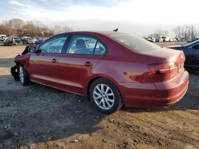 3VWD67AJ0GM253159 - 2016 VOLKSWAGEN JETTA SE RED photo 2