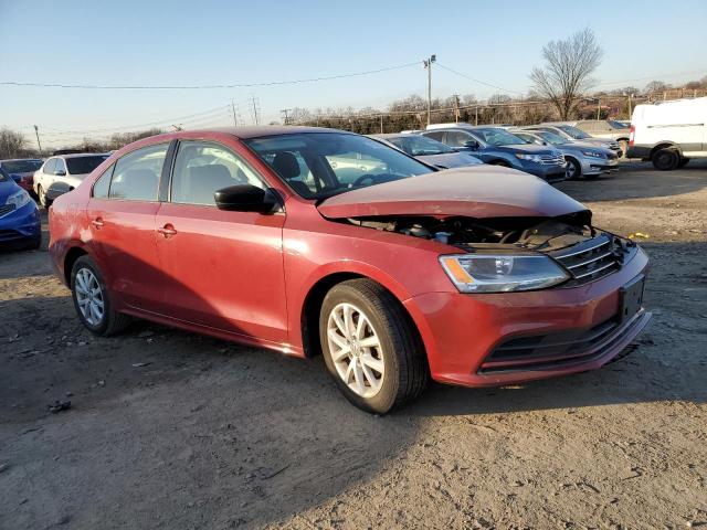 3VWD67AJ0GM253159 - 2016 VOLKSWAGEN JETTA SE RED photo 4