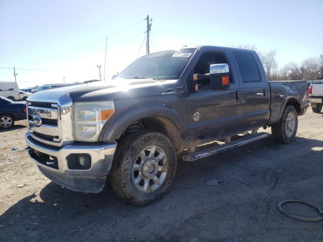 1FT7W2BT6BED11079 - 2011 FORD F250 SUPER GRAY photo 1