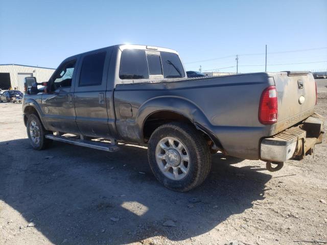 1FT7W2BT6BED11079 - 2011 FORD F250 SUPER GRAY photo 2