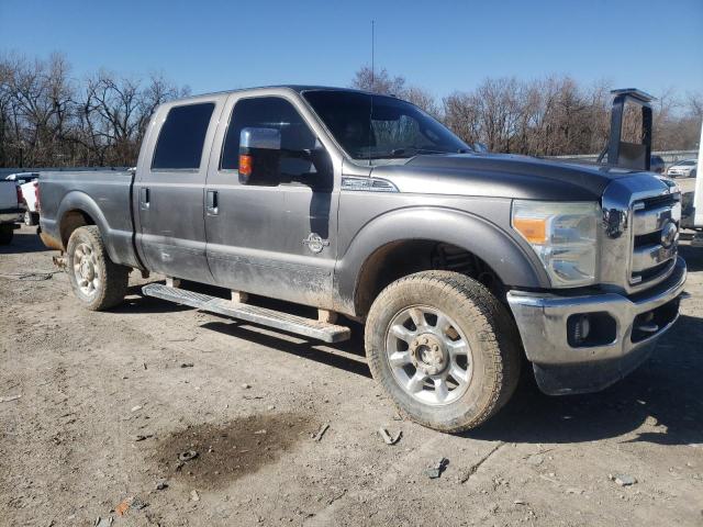 1FT7W2BT6BED11079 - 2011 FORD F250 SUPER GRAY photo 4