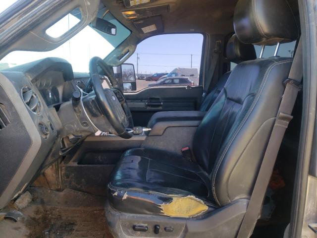 1FT7W2BT6BED11079 - 2011 FORD F250 SUPER GRAY photo 7