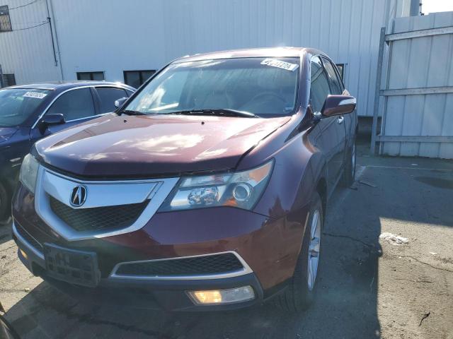 2HNYD2H21CH517407 - 2012 ACURA MDX PURPLE photo 5