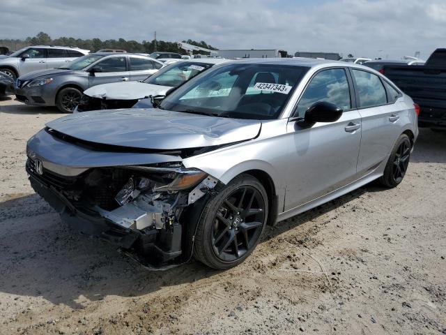 2HGFE2F54NH557055 - 2022 HONDA CIVIC SPOR SILVER photo 1